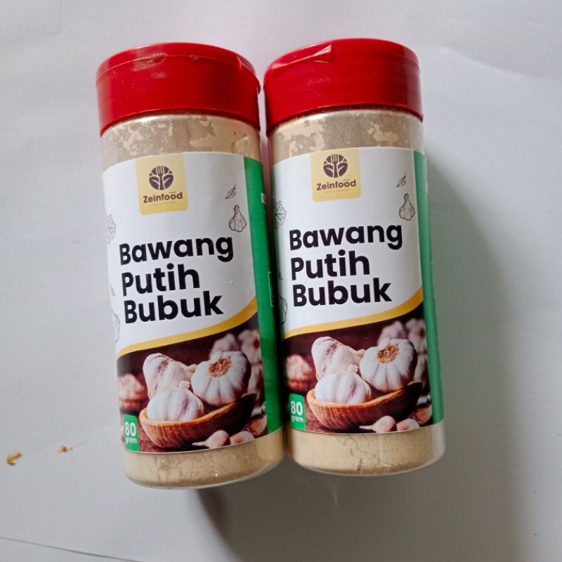 

Bawang Putih Bubuk Zeinfood 80g Untuk Masakan Jadi Lebih Lezat