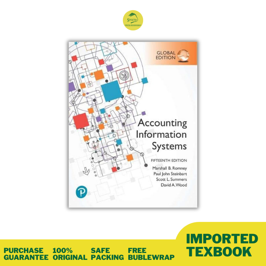 Buku Accounting Information Systems Global Edition 15th Edition 9781292353364