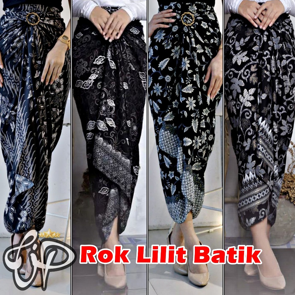 KODE F77G CIP  Rok lilit batik  rok lilit instan  rok lilit tali panjang  rok pesta bawahan kebaya m