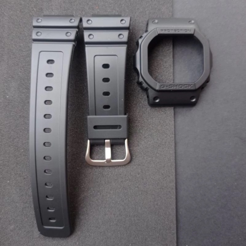 bnb dw5600bb bezel dan strap dw-5600bb bnb dw-5600bb original copotan baru