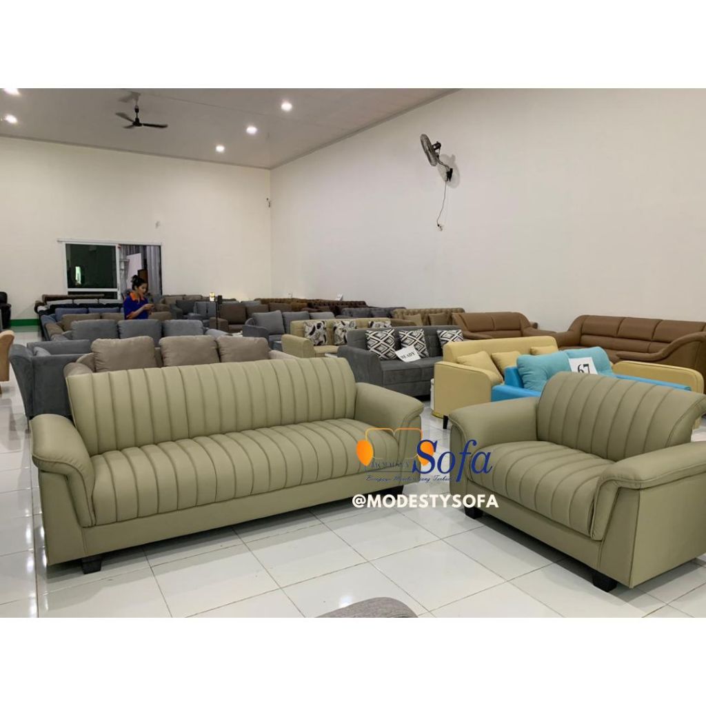 Sofa Ruang Tamu Modesty 31 Seater Boston 10 (BELUM PLUS MEJA)