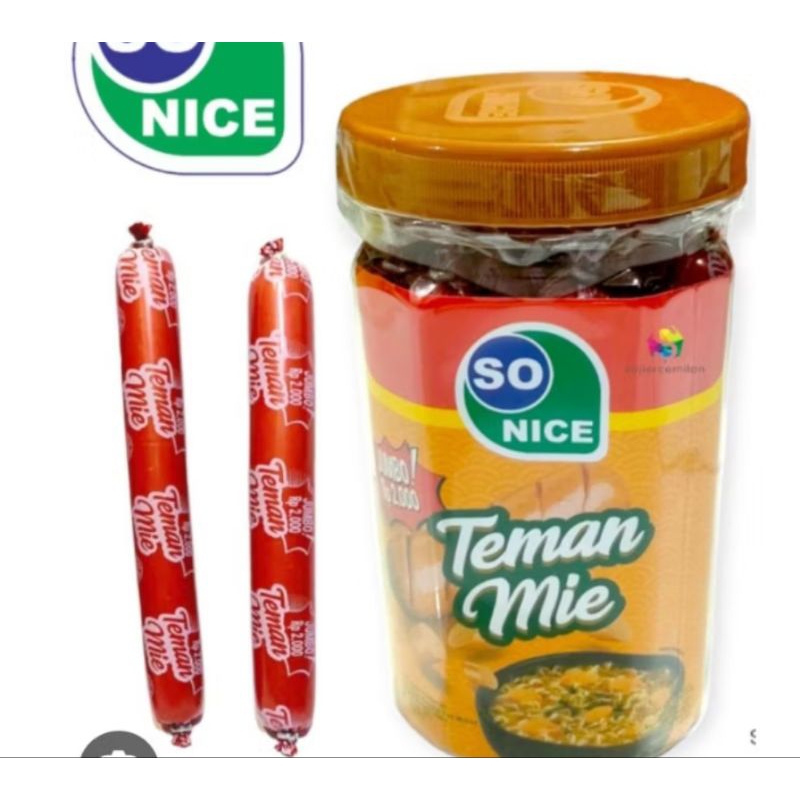 

Sosis So Nice Teman Mie Jumbo 1 Toples Isi 17 Pcs