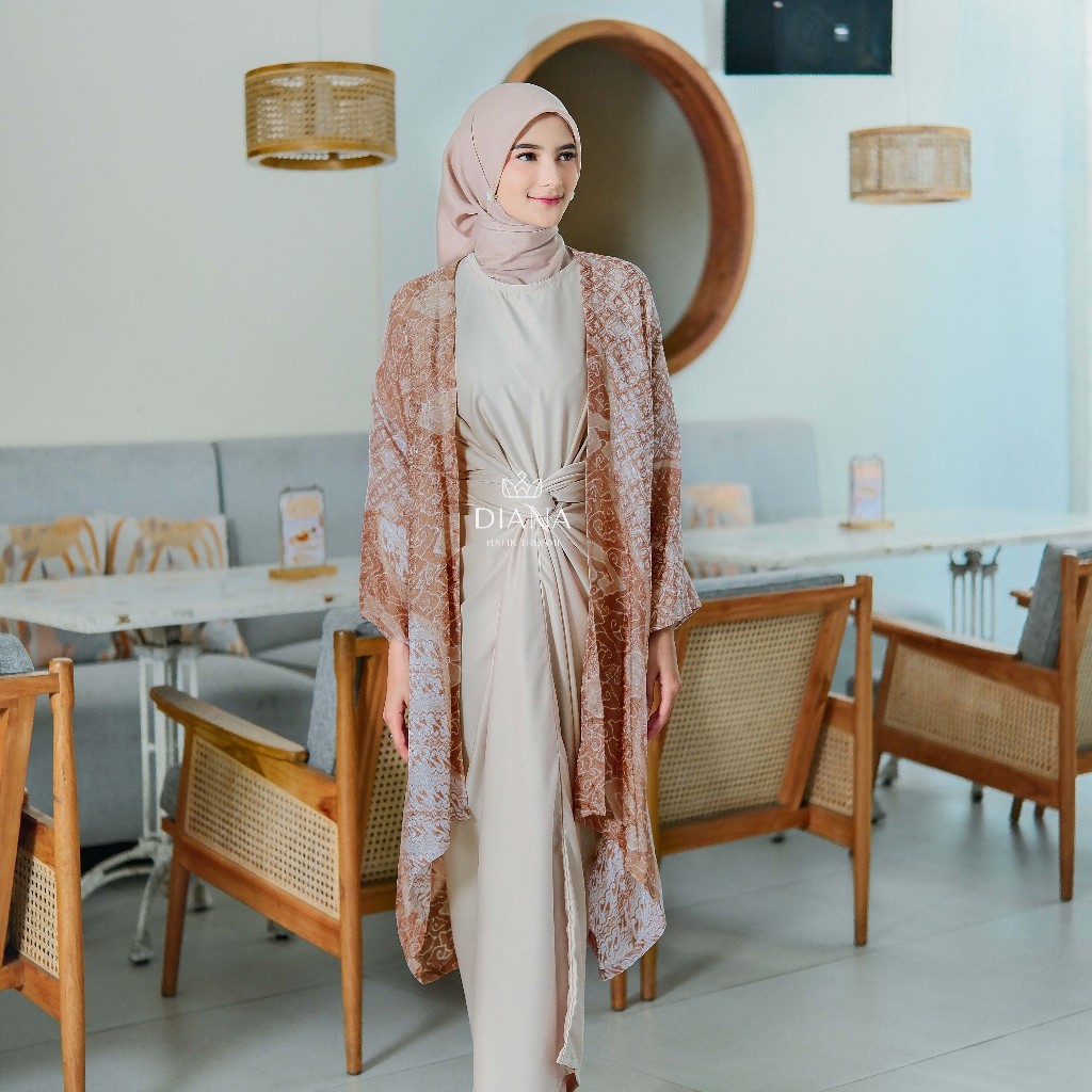 Diana Batik -  OUTER DYANA SET LONG INNER | Set Batik Kondangan | Outer Batik