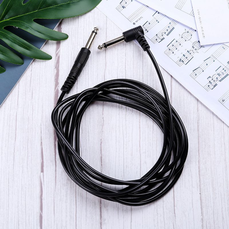 Rekomended Kabel Jack Gitar/ Kabel Gitar Akustik /Kabel Gitar Listrik 3 Meter Gratis Pick Gitar