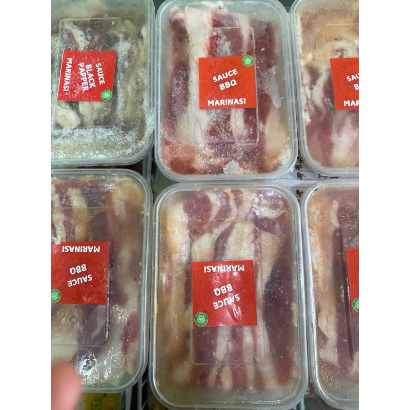 

beef slice marinasi 500gr