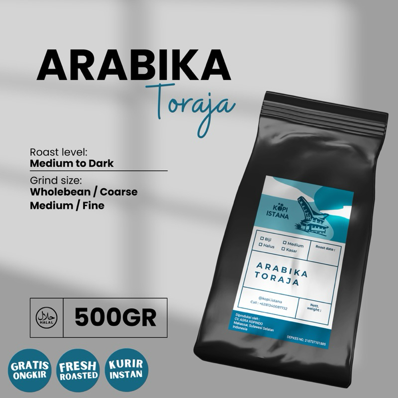 

500GR KOPI TORAJA ARABIKA | kopi robusta arabika kopi asli espresso oleh oleh toraja kopi bubuk kopi biji kopi toraja asli kopi termurah terlaris