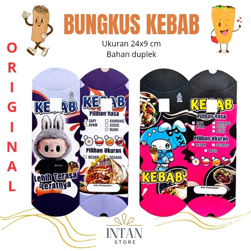 

Bungkus Kebab Praktis, Isi 50pcs | Wadah Kebab Duplek | Harga Murah | Ukuran 24x9cm | COD!