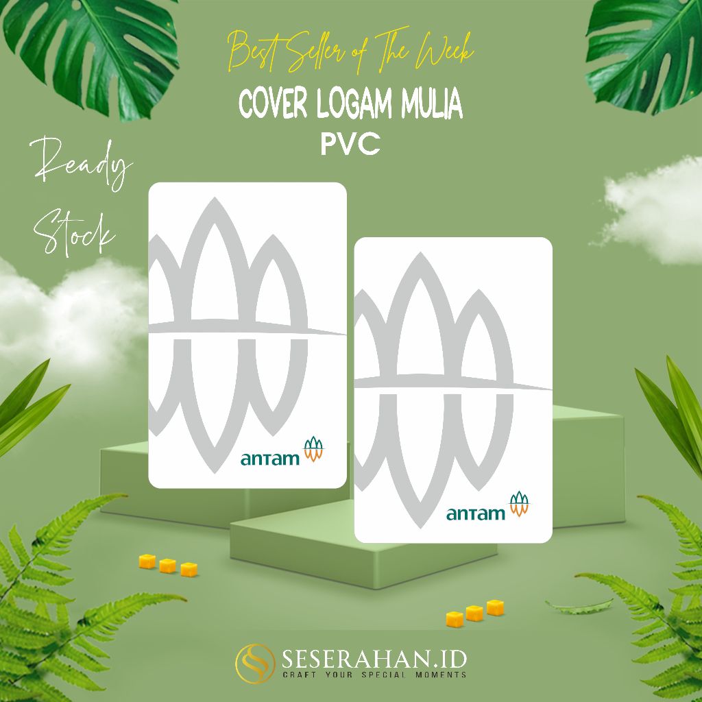 Kartu logam mulia replika Untuk Hiasan Mahar