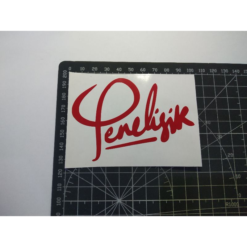 

stiker cutting penelisik