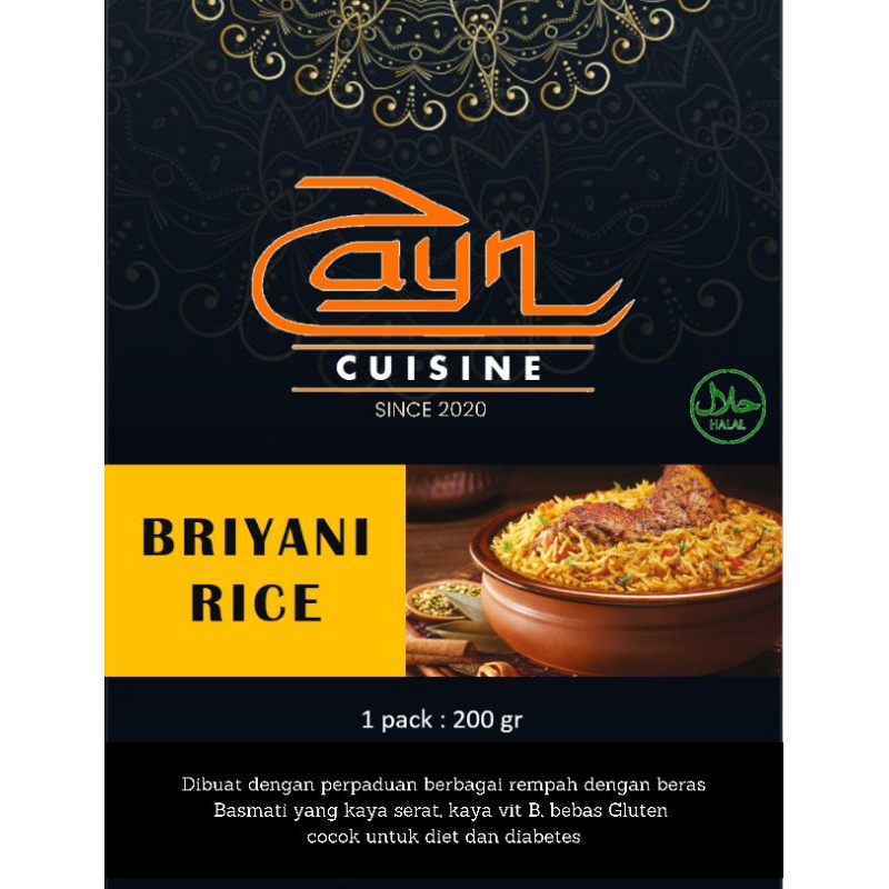 

Paket Nasi Briyani Zayn Cuisine