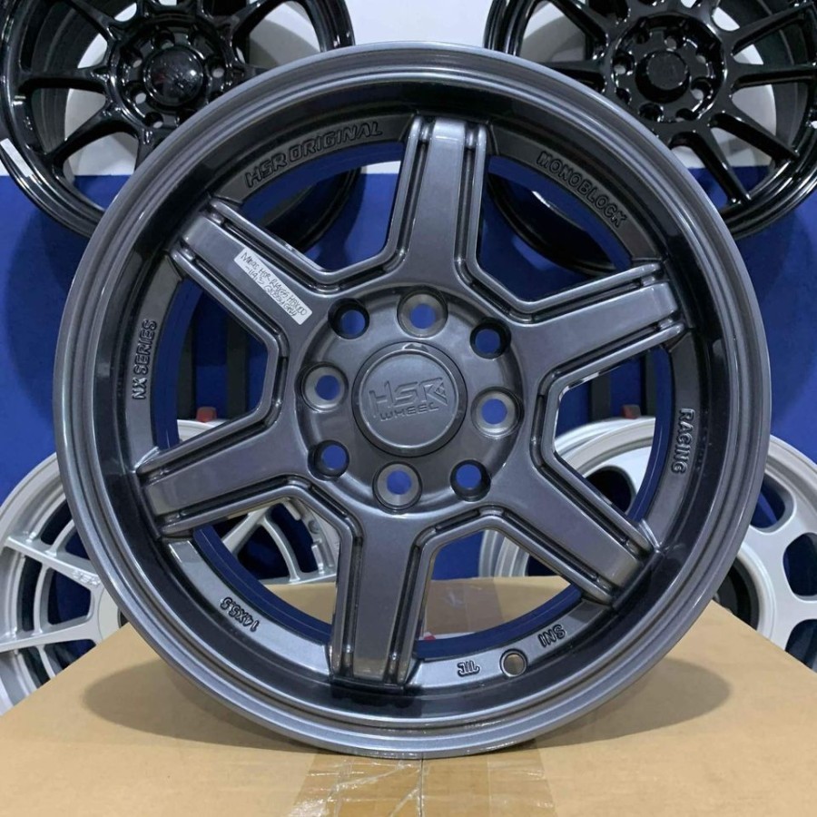 Velg Mobil Wuling Airev Ring 14 Velg Racing Hsr Wheel Minas R14 Wuling Air Ev