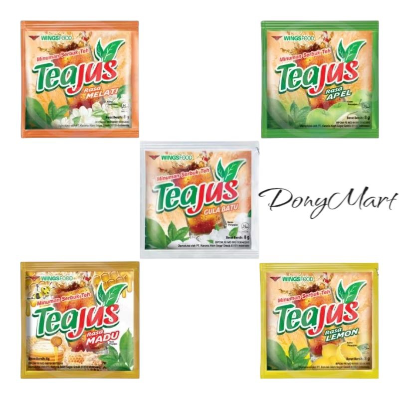 

Tea Jus Renceng Isi 10 x 8 Gram Tea Jus All Varian