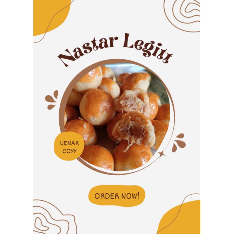 

Nastar Legit kemasan 500gr
