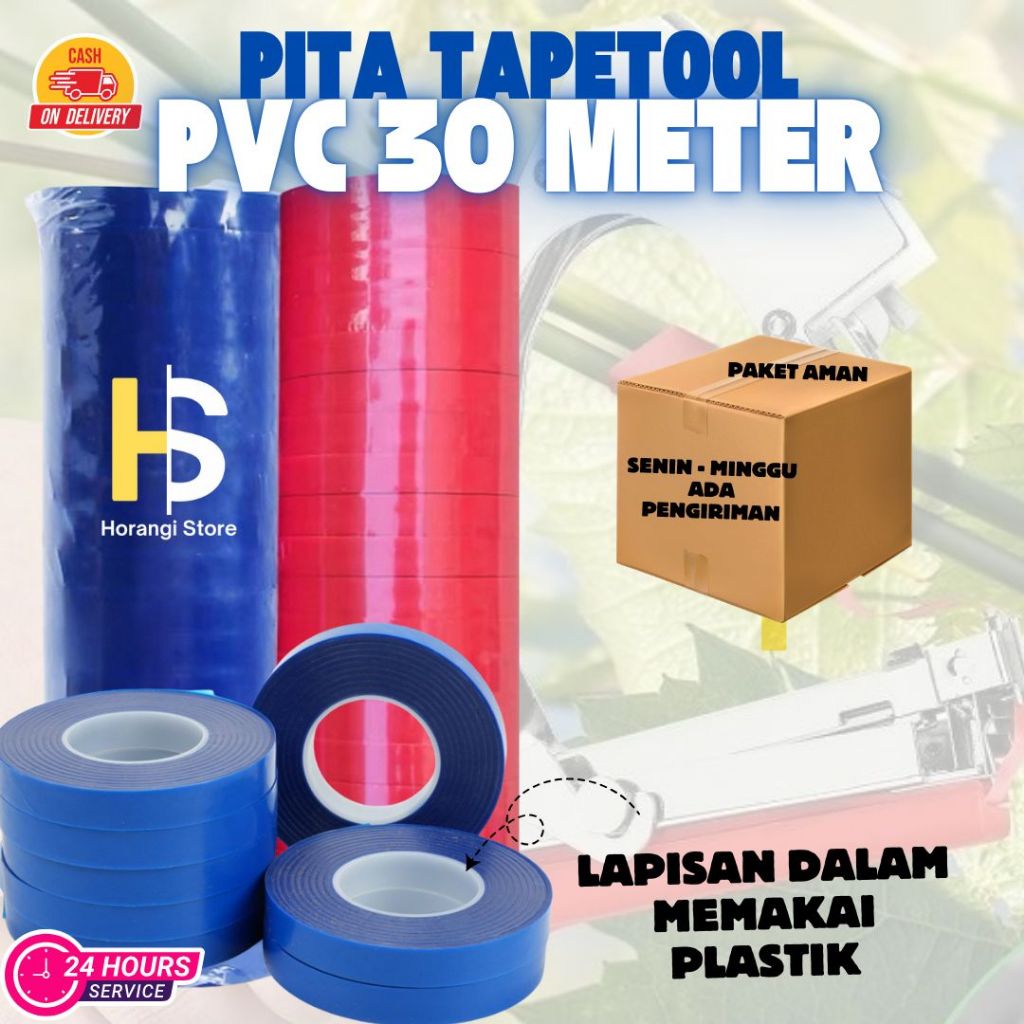 Pita Tapetool isi 20 roll 1 Slop alat pertanian modern Horangi