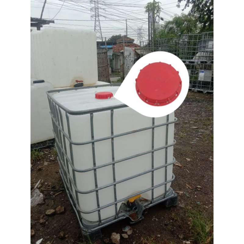 tutup kempu ibc / tutup tandon air 1000 liter (kecil)