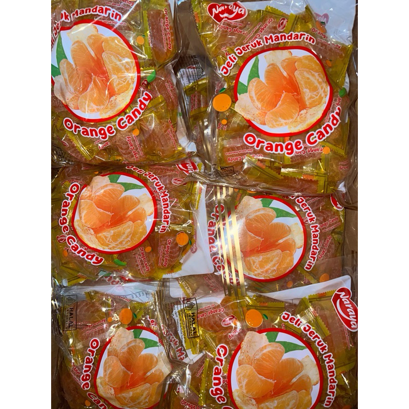 

Permen jeruk Naraya 500gr
