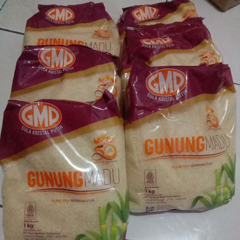 

GMP Gula Pasir Gunung Madu 1KG