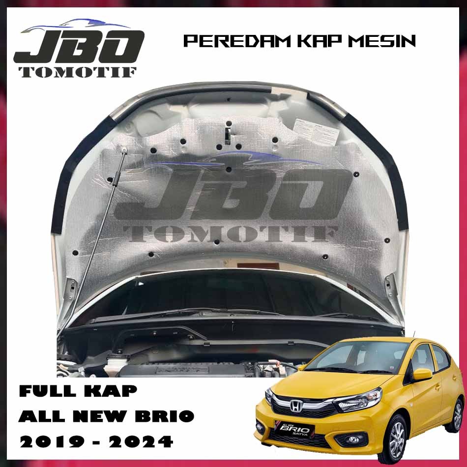 Peredam Panas Kap Mesin Mobil All New Brio 2019 - 2024 peredam panas kap mesin mobil