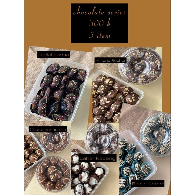 

kue lebaran chocolate series