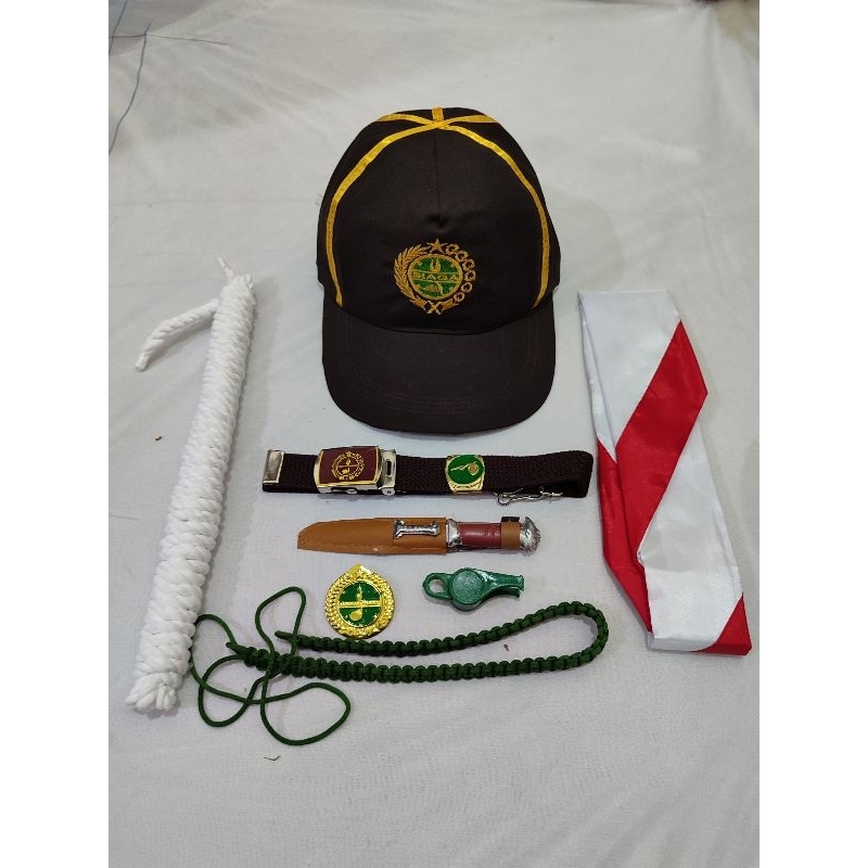 

Set alat pramuka Siaga Lengkap cewek/cowok, Set perlengkapan Siaga kompit