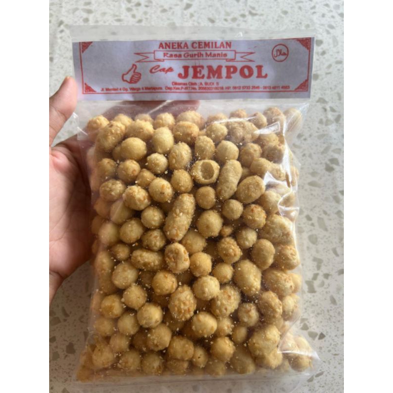 

Snack JEMPOL Kacang Tepung asin