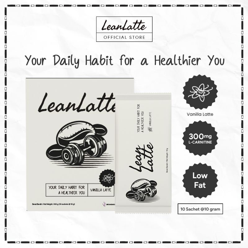 

Kopi LEANLATTE + L Carnitine 1 Box Lean Latte Coffee Diet