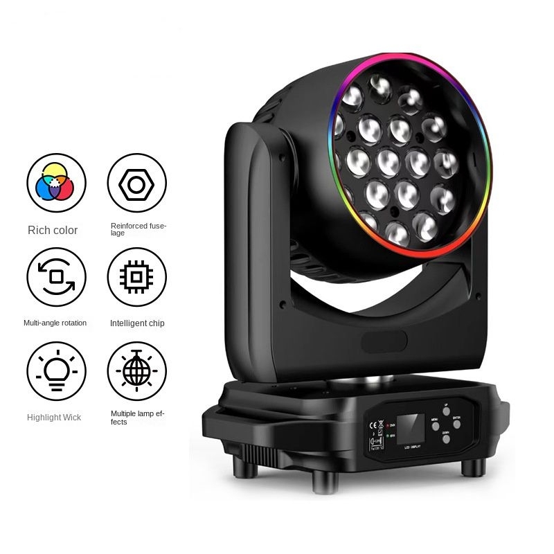 Moving Beam Parled, Sorot Lampu, Spot Disco Moving Head RGBW new