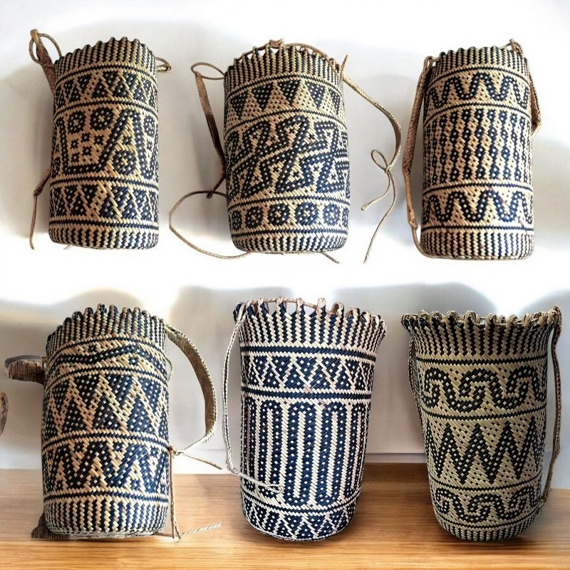 Tas Rotan Ransel Tas Anjat Dayak kalimantan