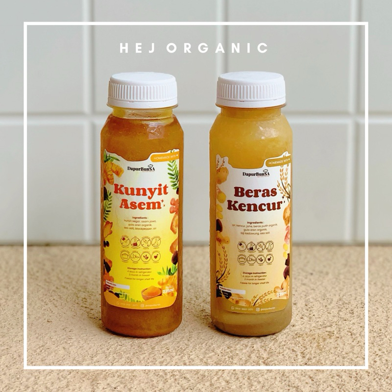 

Kunyit Asem & Beras Kencur Natural By Dapur Bunsa