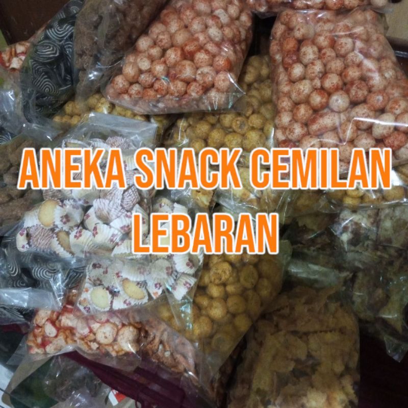 

Real Pict! Aneka Snack Cemilan Kiloan Murah Enak Renyah - Cemilan Lebaran Khas Tasikmalaya