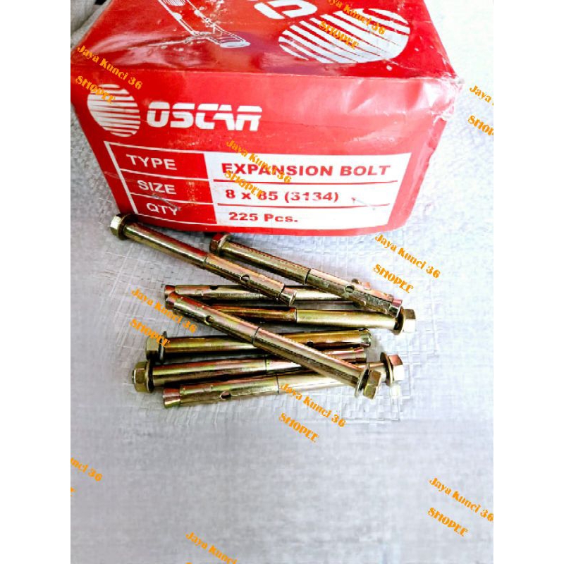 Baut Beton Dinabolt / Dynabolt 8,5CM 8x85MM ( 10 PCS )