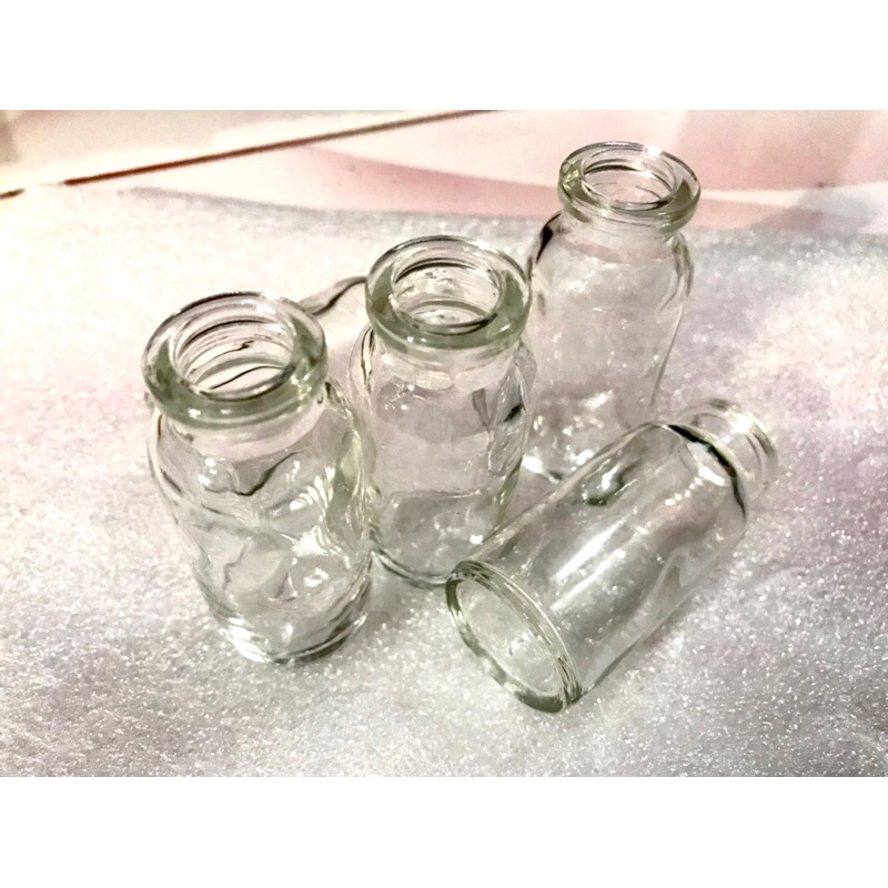 

grosir Botol kaca 20 ml + Free tutup karet | wadah Sovenir