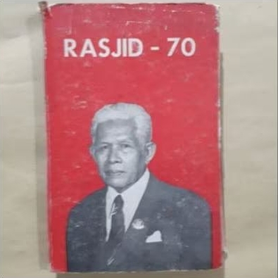 Buku Mr Rasjid - Peringatan Ulang Tahun 70 - Bertanda Tangan