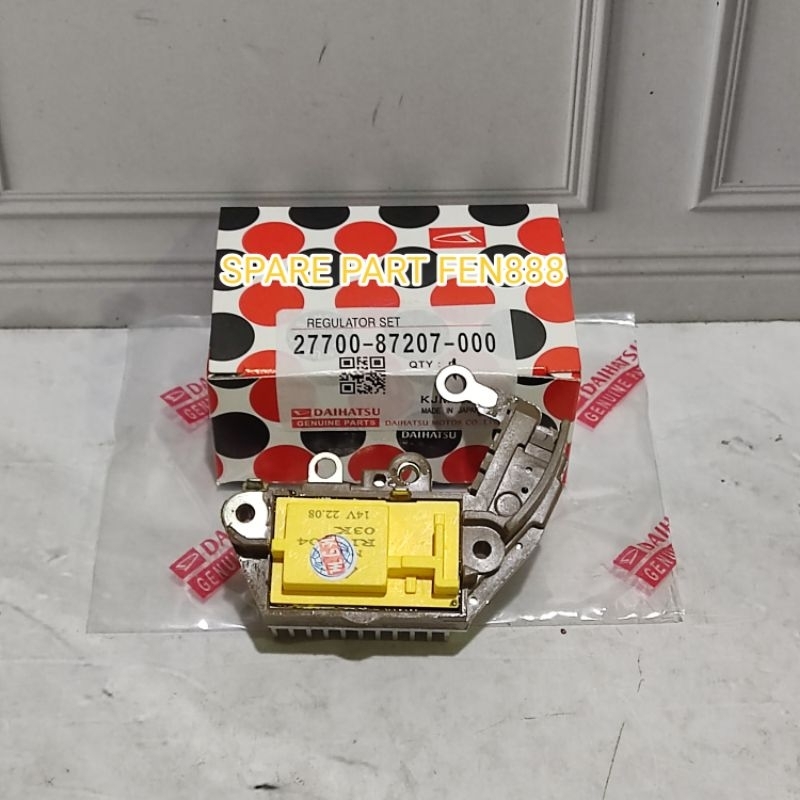 Ic Regulator Alternator Dinamo Amper Espass S88 S89 Zebra 12 Volt Original