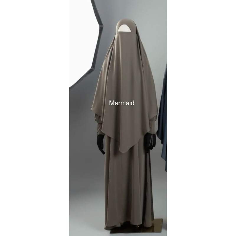 Set abaya ilyana/abaya zaysa/zaysaku/abaya umroh/abaya lebara/gamis