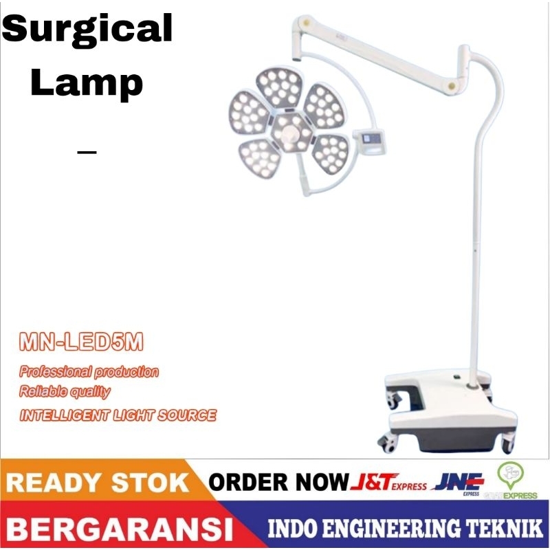 Lampu Microscope Bedah Lampu Bedah 5 Petal Lampu Operasi LED