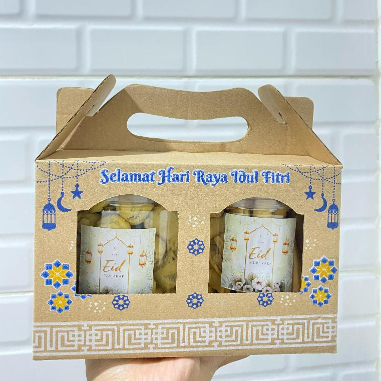 

Hampers Lebaran, 1 Box isi 2 toples