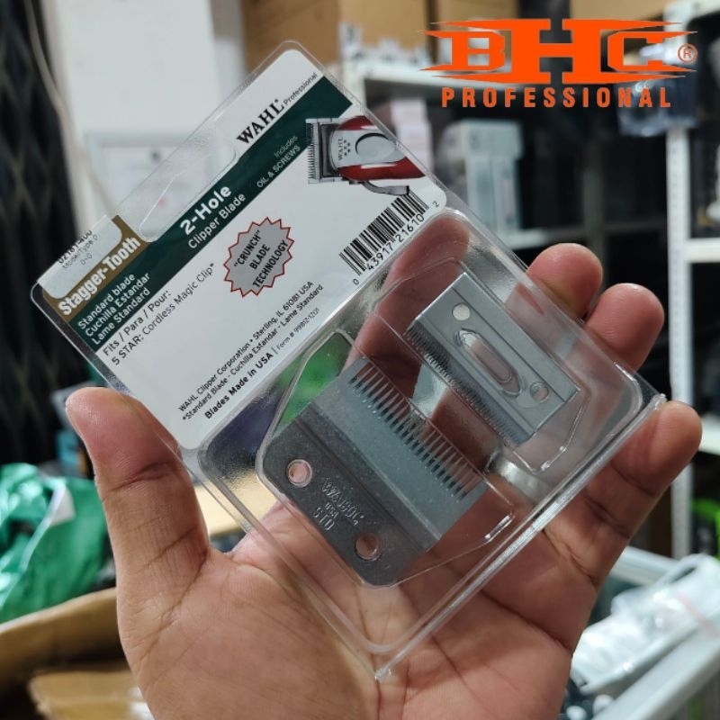 Wahl Blade Clipper Magic Clip Original  Pisau Cadangan Mesin Cukur Rambut Super Taper Magic Clip Leg