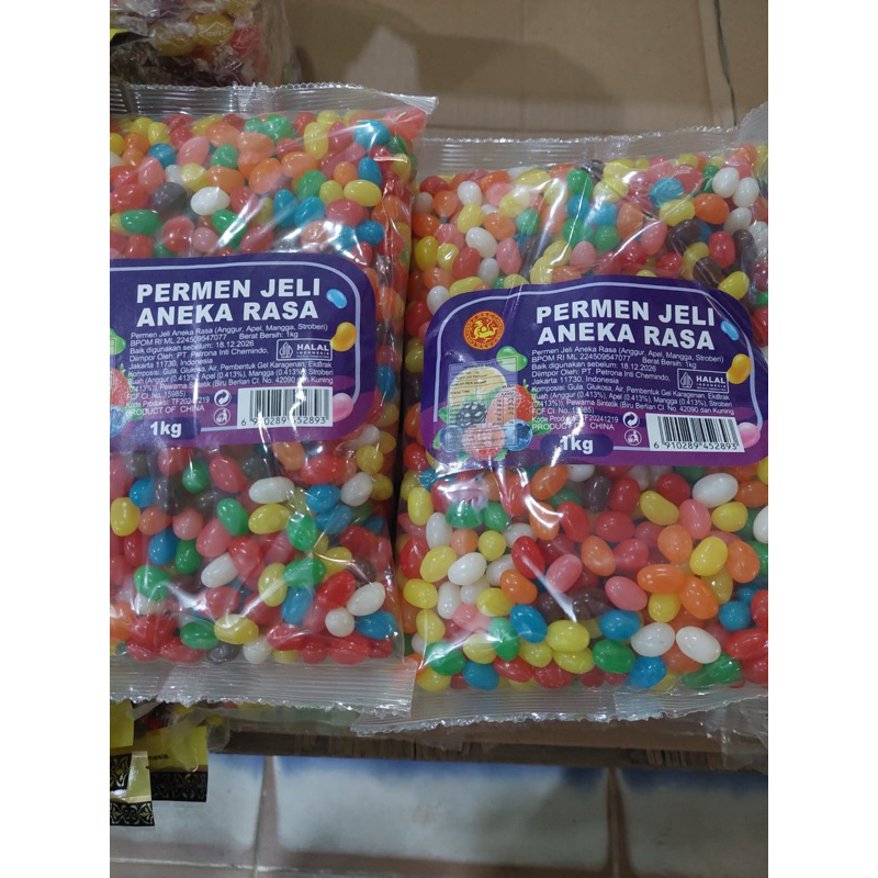 

permen jeli aneka rasa 1kg