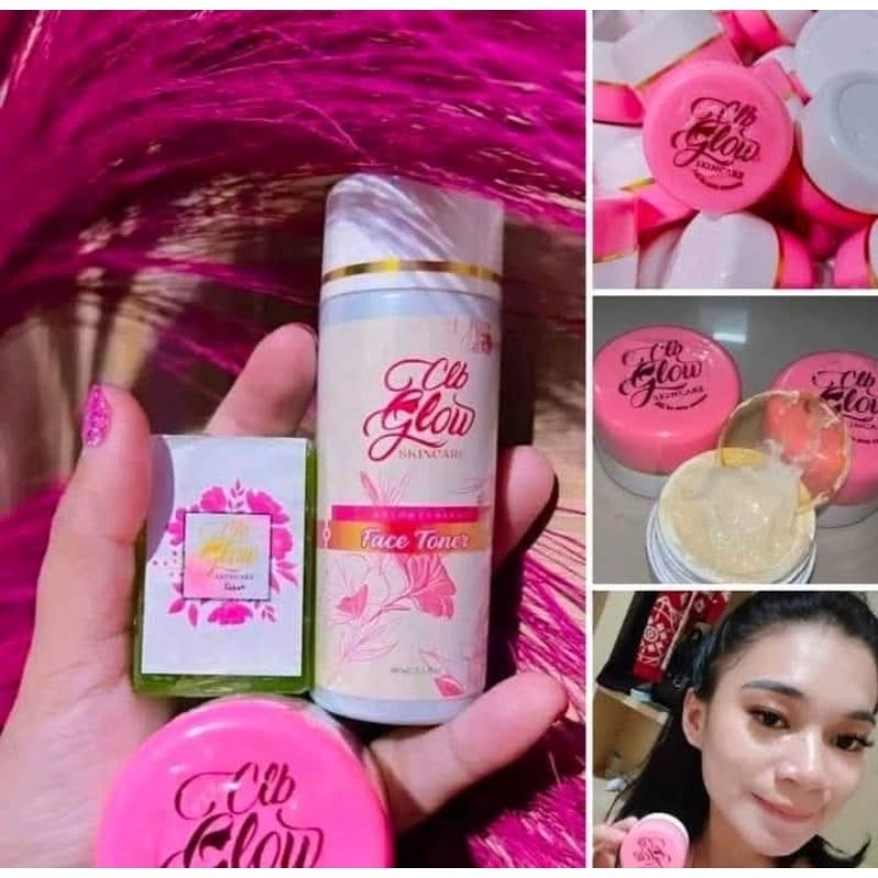 Paket Cream Clb skincareTerbaru original cream Ampuh memutihkan mengglowingkan mengatasi flek jerawa