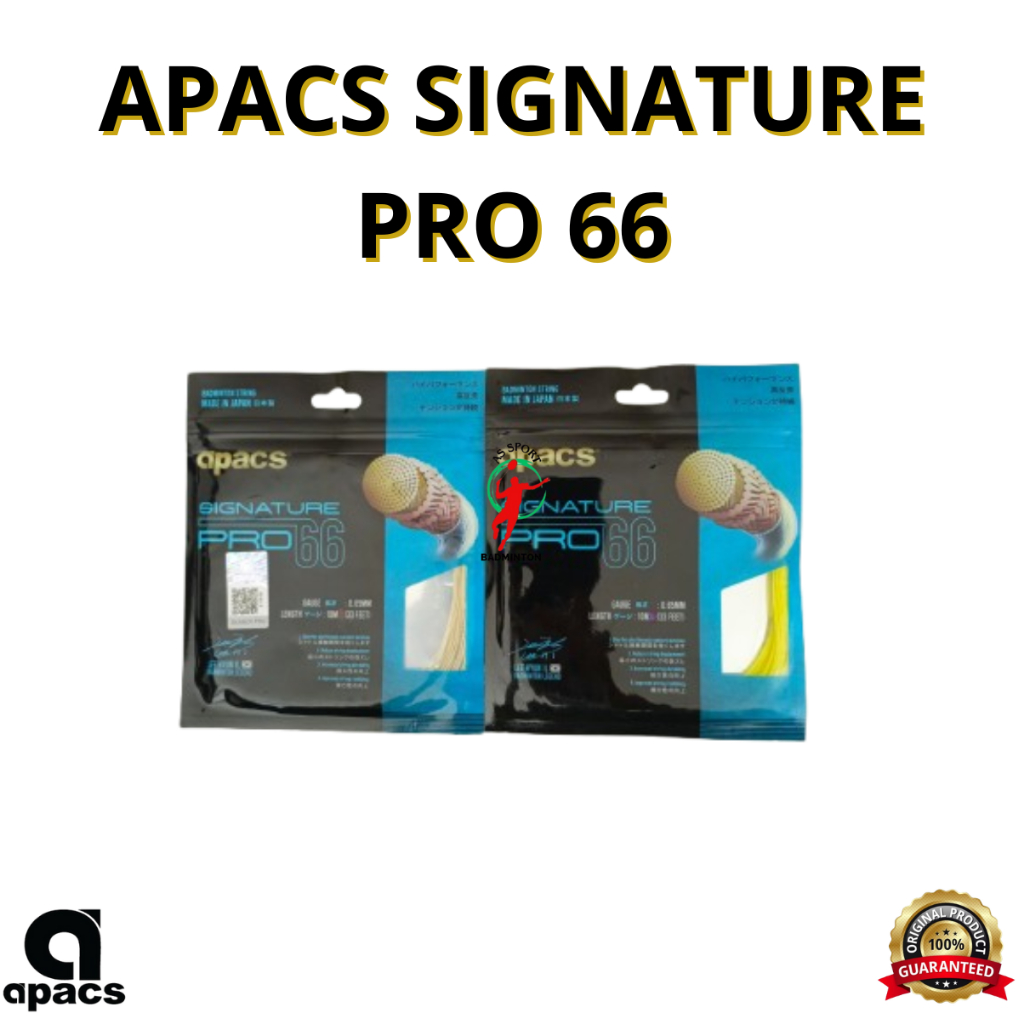 "SENAR APACS SIGNATURE PRO 66 ORIGINAL MINIMAL 2 PCS"