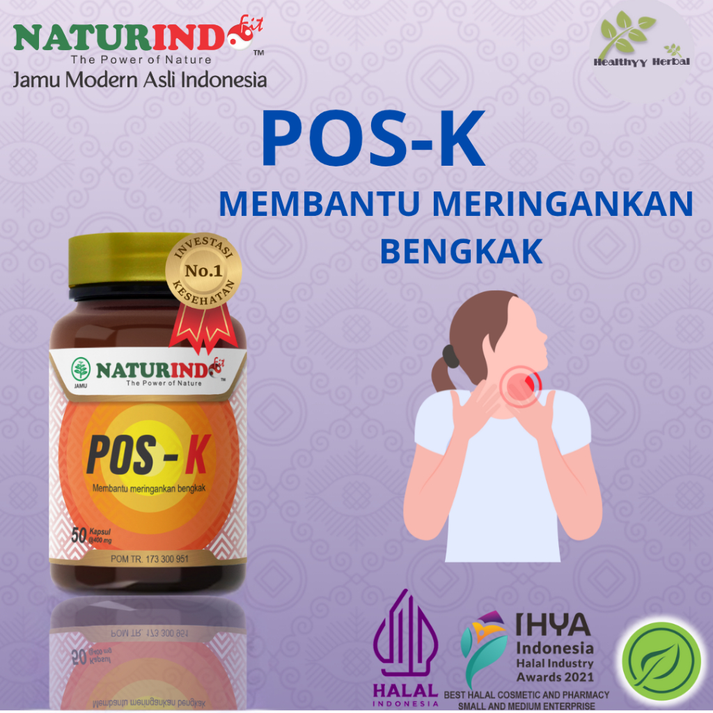 POS K Herbal kelenenjar tiroid bengkak dan benjolan Original Naturindo