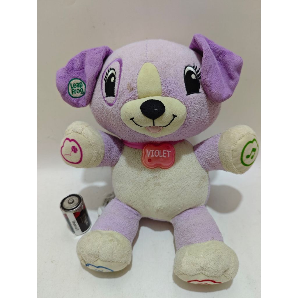 Leapfrog my pal violet scout baby education toys doll plush boneka edukasi anak