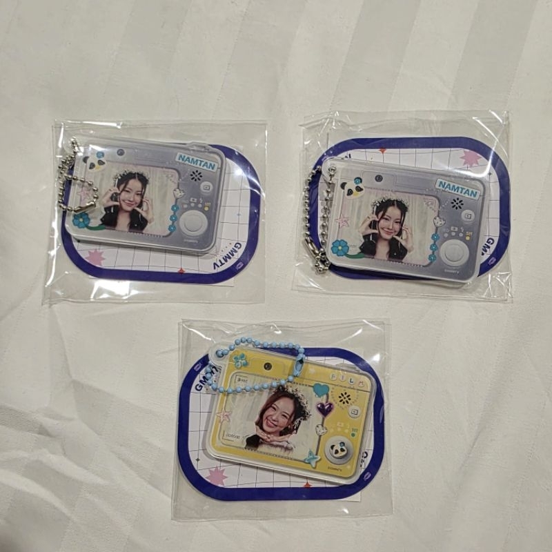 GMMTV gasha clear nfc keychain Namtan Film