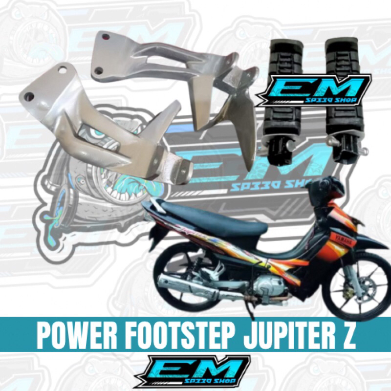 DUDUKAN FOOTSTEP PIJAKAN KAKI BELAKANG UNTUK MOTOR YAMAHA JUPITER Z