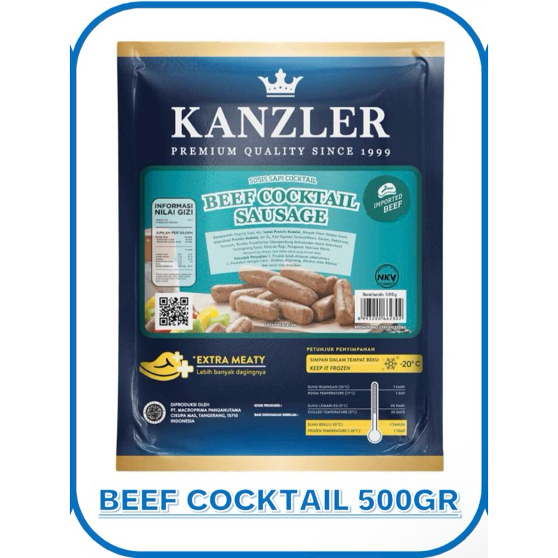

KANZLER BEEF COCKTAIL 500 GRAM