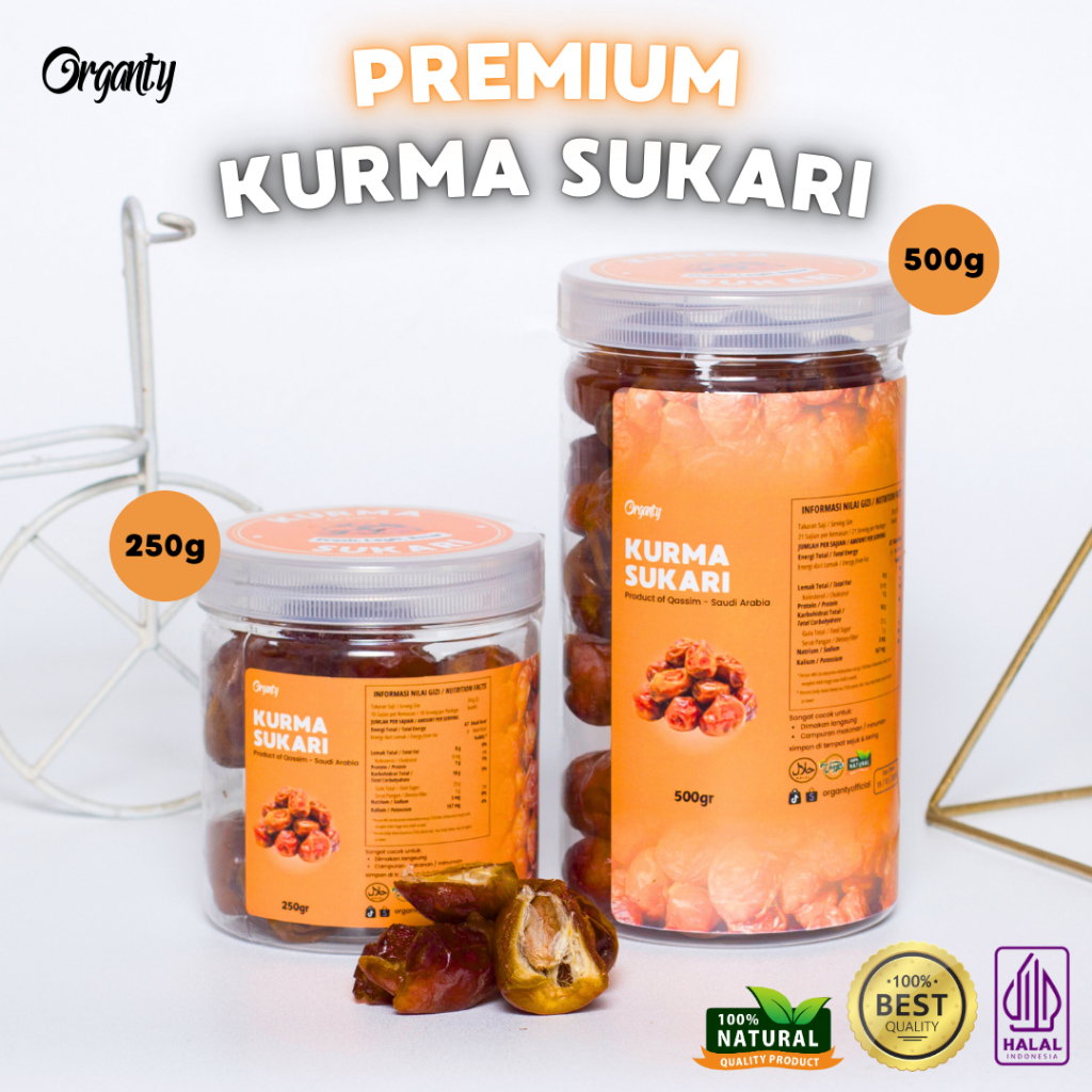 

Kurma Sukari Premium Grade A Organty Kurma Raja Kurma Sukkari PREMIUM VIP VVIP