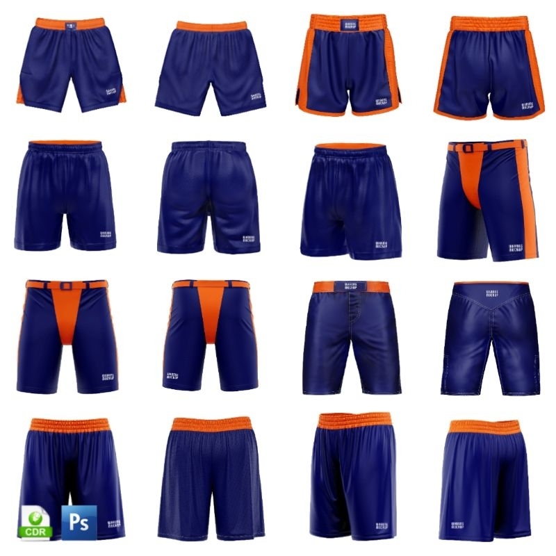 MOCKUP CELANA PENDEK PART 1