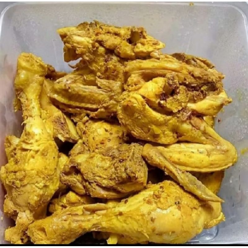 

ayam ungkep bumbu kuning