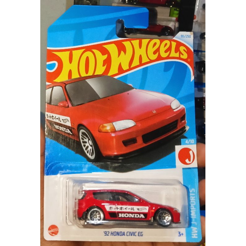 Hotwheels 92 Honda Civic eg